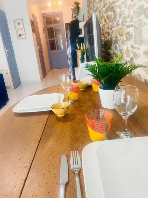 Appartement Neuf Cosy Centre Ville Quartier Haut セット エクステリア 写真